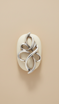 Silver Sculptural Pendant Necklace
